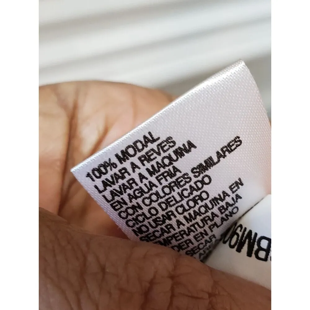 Gianni Bini Womens Peach Metallic Modal V Neck High Low Sleeveless Top Blouse XS - Image 9