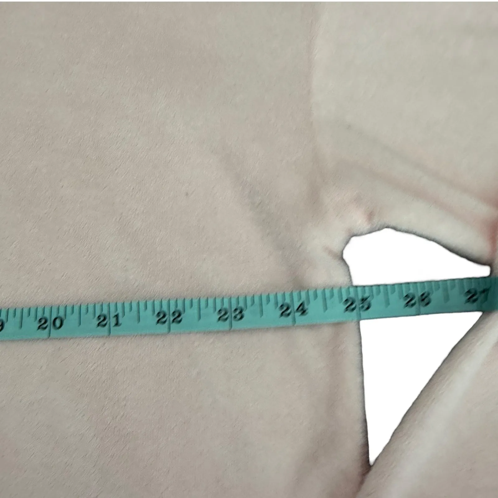 DONNI. Womens Terry Henley Pullover Sweatshirt Top Size XL Pink 3 Button Cropped - Image 7