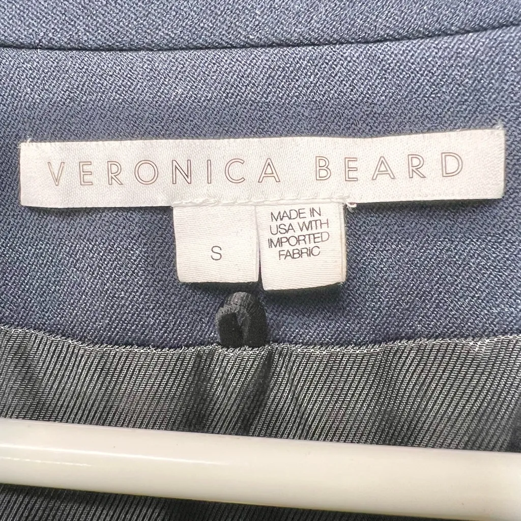 Veronica Beard Bromley Bomber Dickey Jacket  Coat Navy Size Small - Image 8