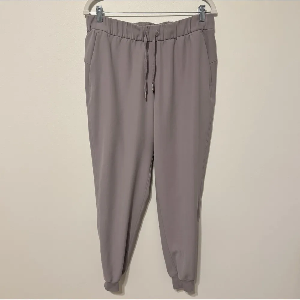 Lululemon On The Fly Jogger Tan Woven Size 10 - Image 2