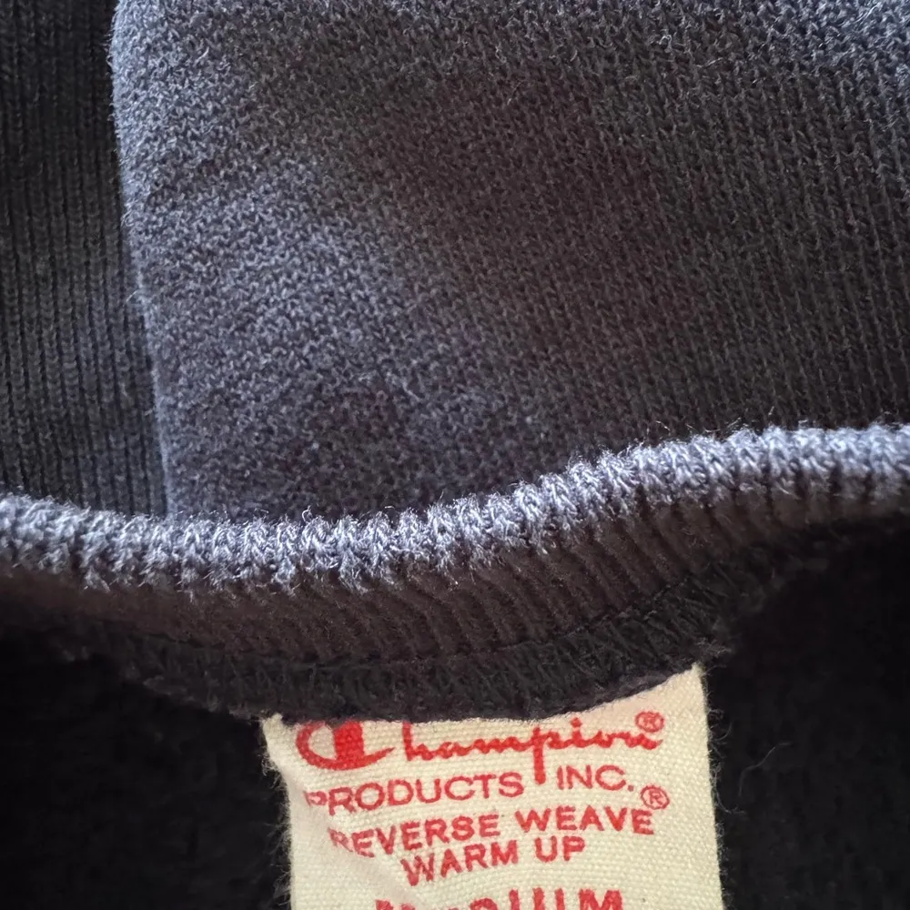 Champion  Black Logo Crewneck Sweater - Image 4