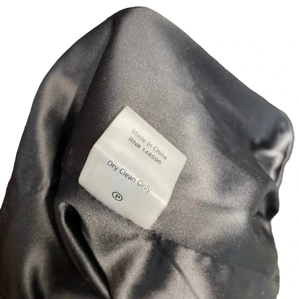 Universal Standard Petite Eco Rio Blazer Jacket Black Size XSP / 10-12P - Image 10