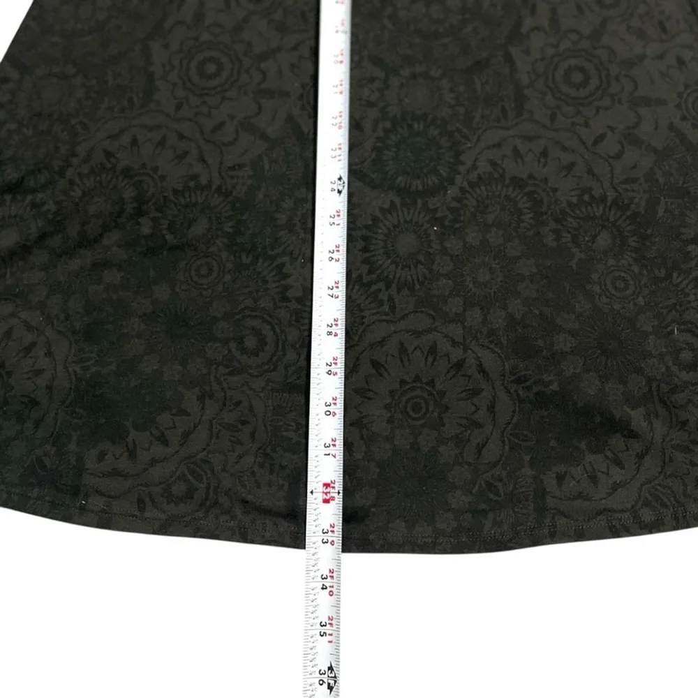 Hurley Nike Dri-Fit Floral Gray Racerback Dress Size Large Athleisure‎ Gym Style - Image 6