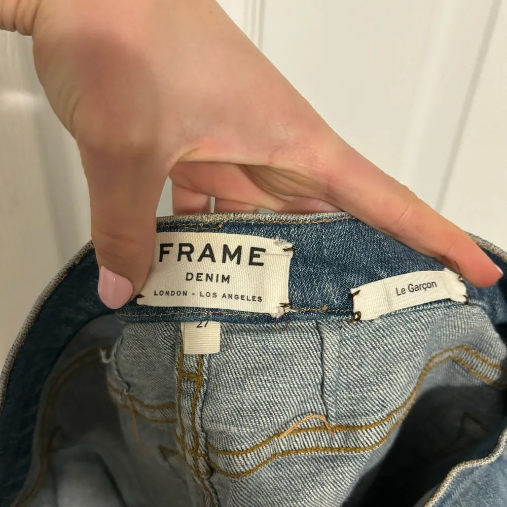 Frame Le Garcon Ankle Slim Jeans - Image 11