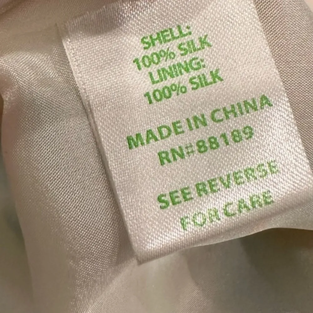 LILLY PULITZER KENDALL SILK HABOTA DO THE WAVE BLUE PEACH DRESS 6 - Image 5