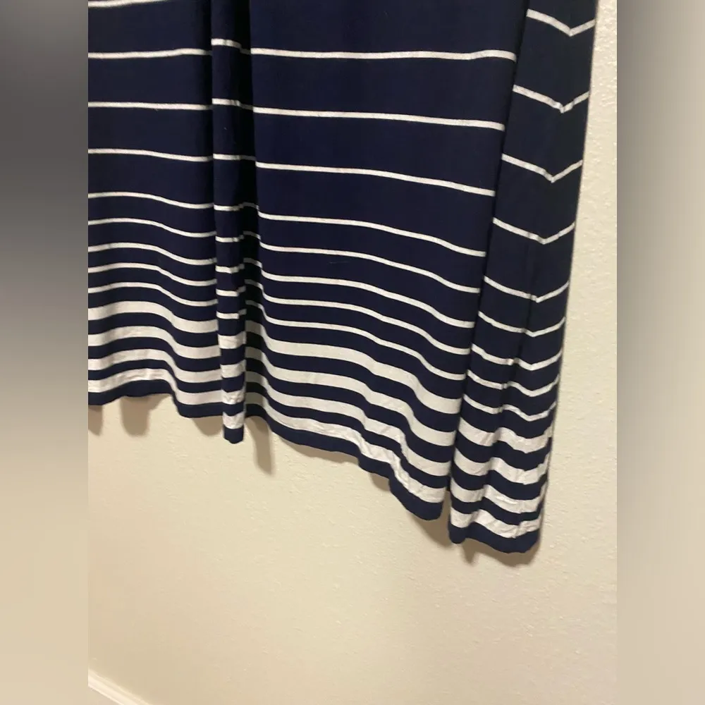 Max Studio Sleeveless Striped Casual MIDI Dress - Image 4