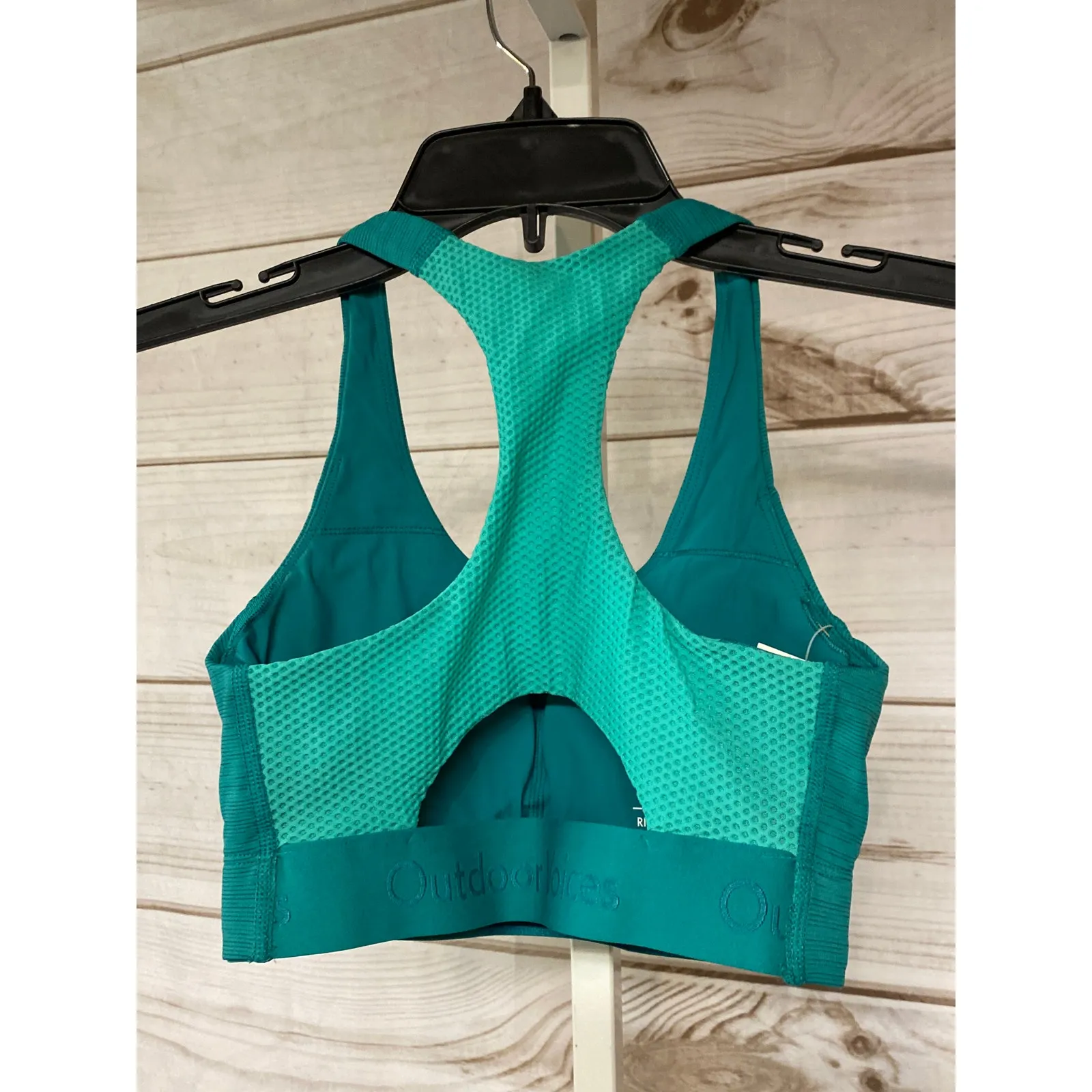 Brand New Outdoor Voices Women's Size XXS 2XS Peacock Lagoon Do Everything Bra - Image 2