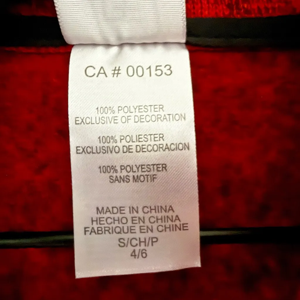 Proedge NC State Apparel Red Quarter-Zip Sweater Size S - Image 6