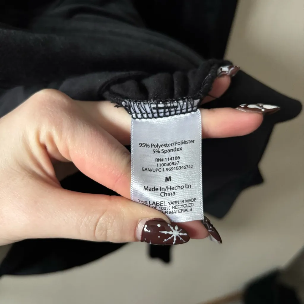 Juicy Couture Classic Black Hoodie with Rhinestones - Image 4