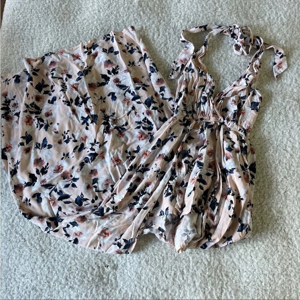 Band of gypsies pink halter romper maxi xs - Image 2