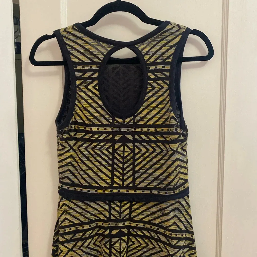 Chelsea $ Violet gold and blue sundress side small. - Image 5