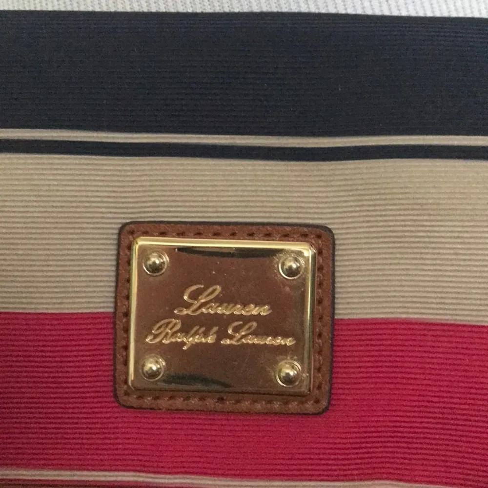 RALPH LAUREN CAP D'AIL REGATTA STRIPED CROSSBODY BAG - Image 3