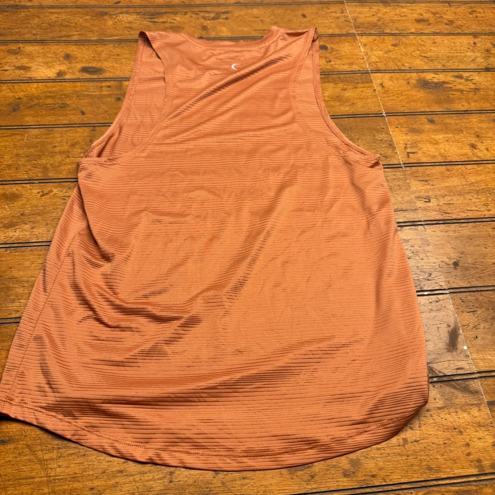 ZYIA ACTIVE Orange Leopard Print Graphic Muscle Tank Top Women's Size L Brown Size L - Image 4