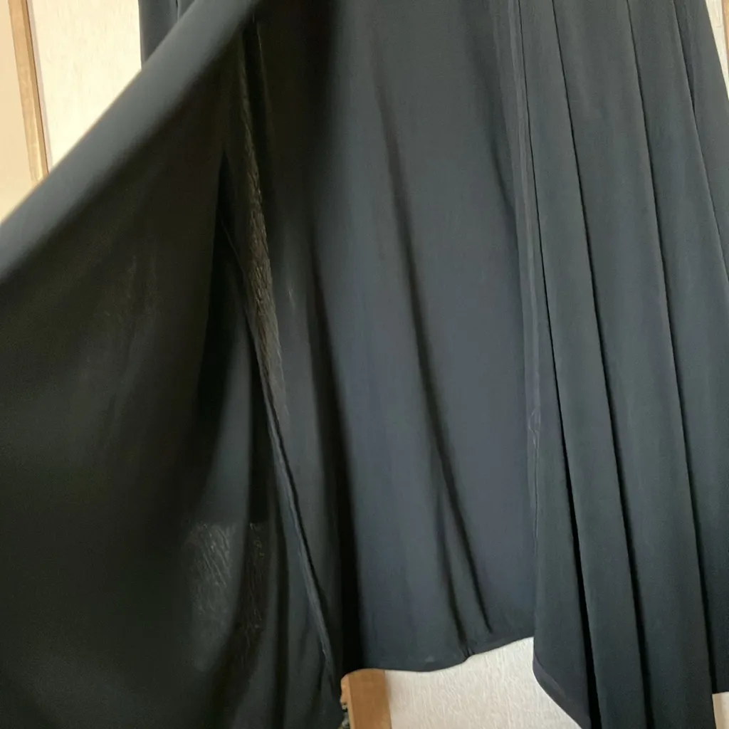 Jaclyn smith Black Waterfall Cardigan small - Image 4