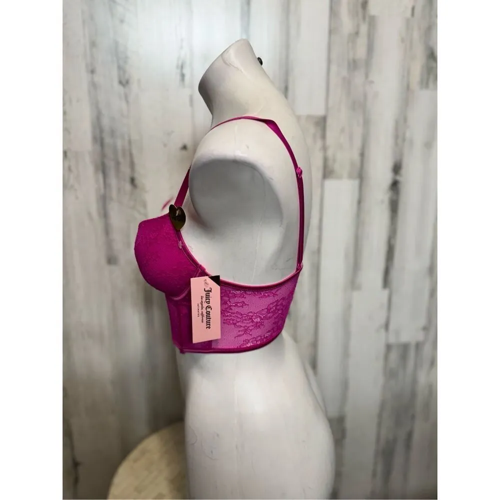 Juicy couture pink corset size 34B - Image 4