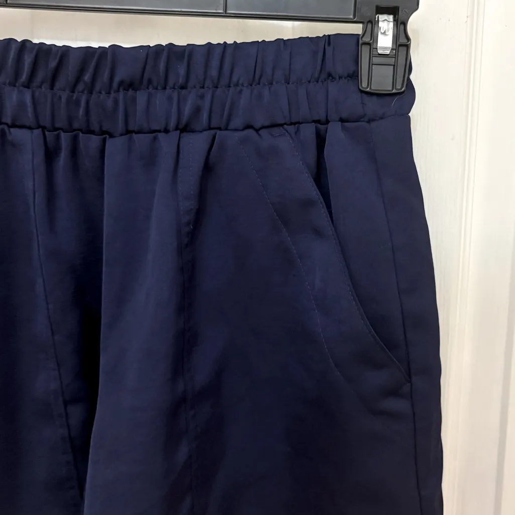 A New Day  Pull-On Satin Shorts in Navy - Image 5