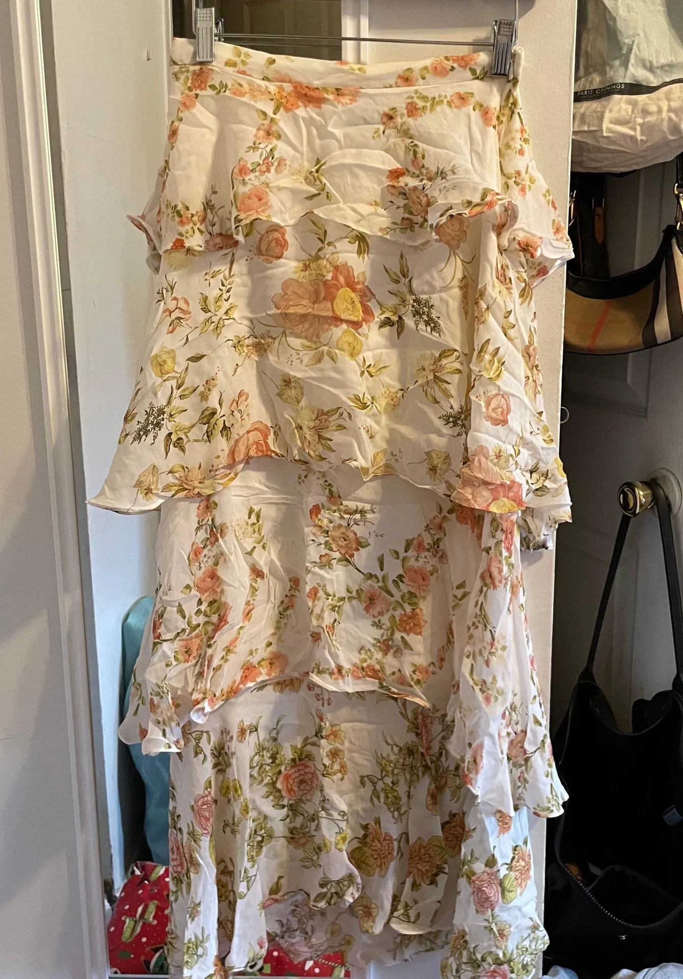 Blogger’s Favorite Floral Tiered Maxi Skirt - Image 4