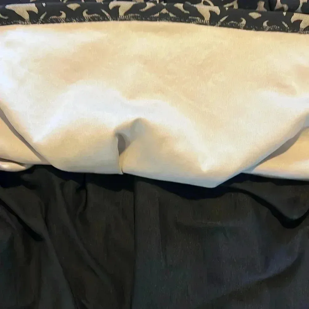 NWT Charter Club Winter Elegance Deep Black Midi Fit & Flare Dress - Image 5