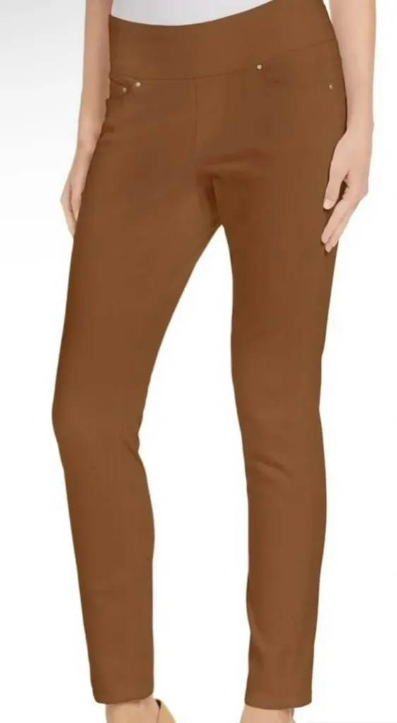 Jag Jeans Tan Corduroy  high waist stretch Pants size 12 - Image 1