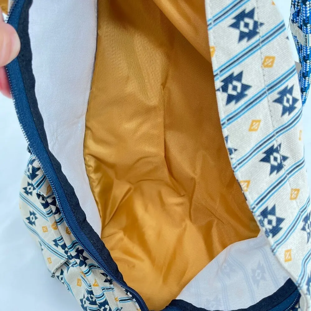 KAVU Rope Bag Tranquil Motif O/S 100% Cotton - Image 5