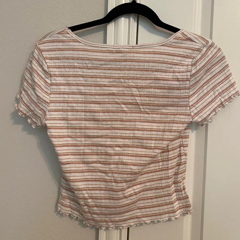 London Rag Women crop top Short sleeve top size L Pink Size L - Image 5