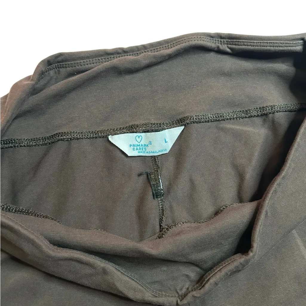 Primark Chocolate Brown Leggings - Image 4