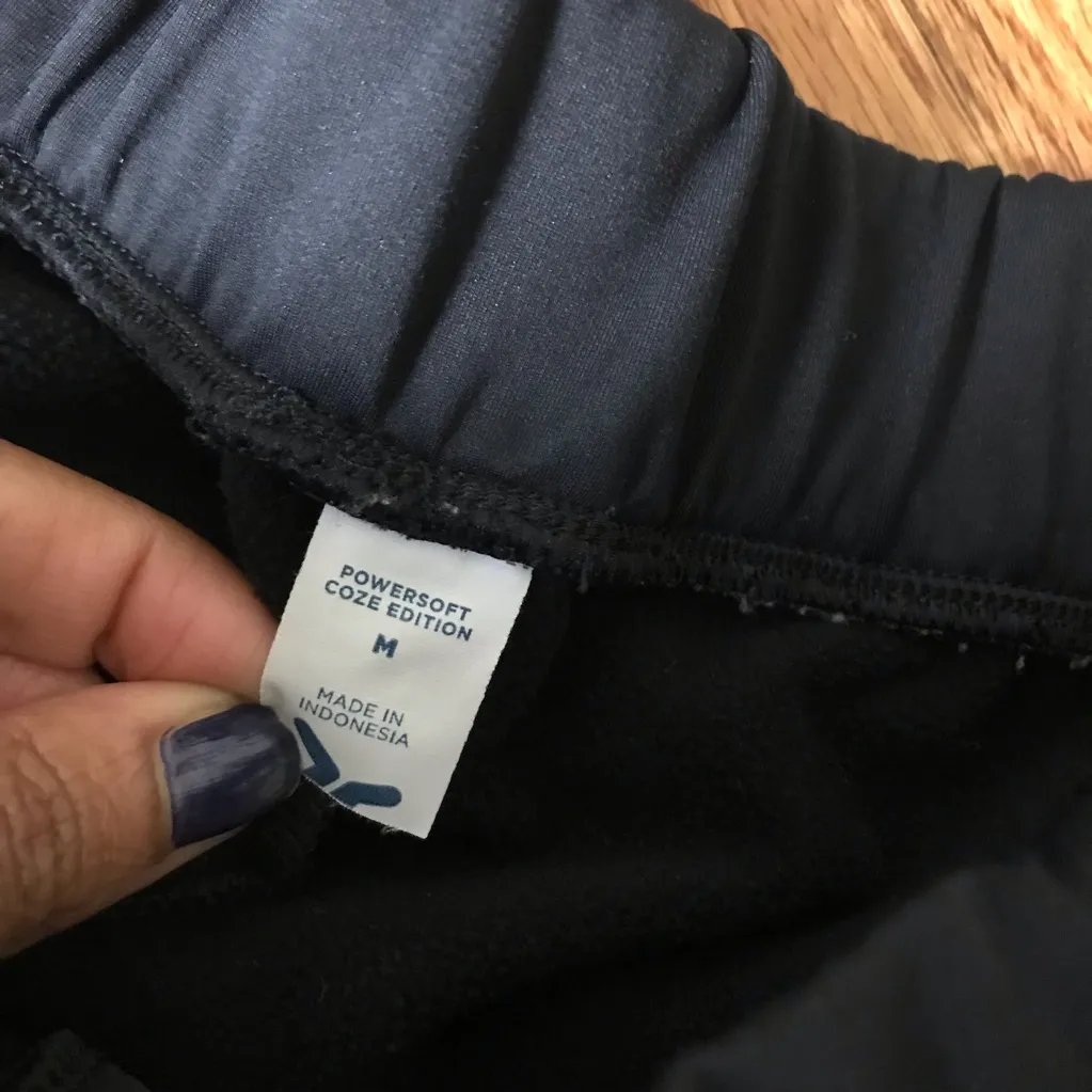 Powersoft Coze Black and White Track Pants - Image 3