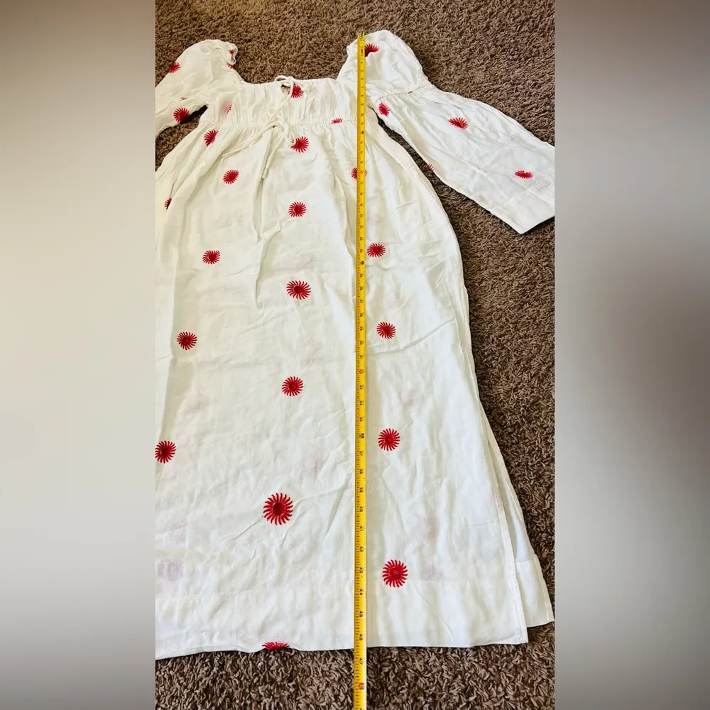 NWOT  Emory Embroidered Midi Dress Sz XS - Image 9