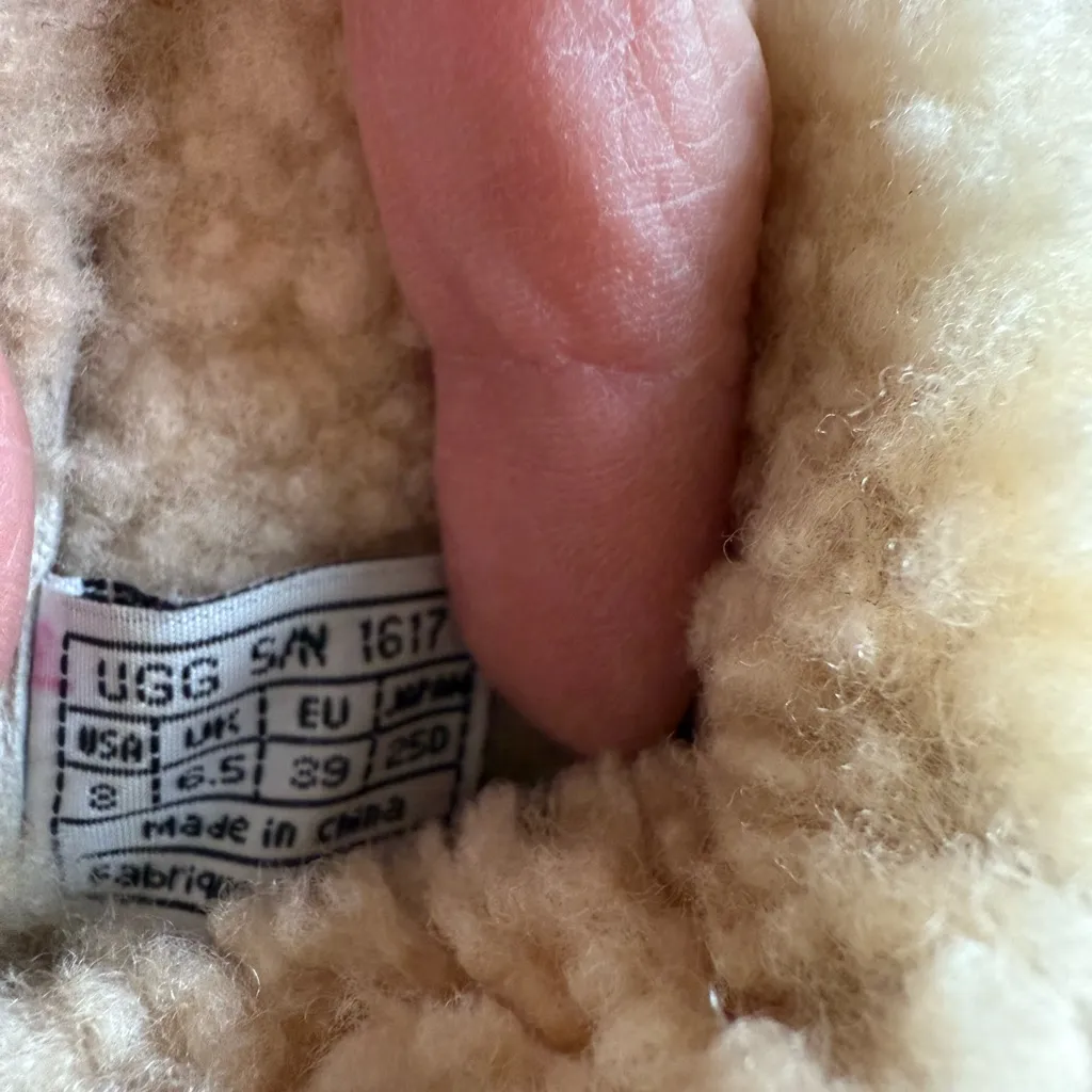 UGG Australia La Jolla Boots Cork (Honey Bun) Size 8 EUC - Image 7