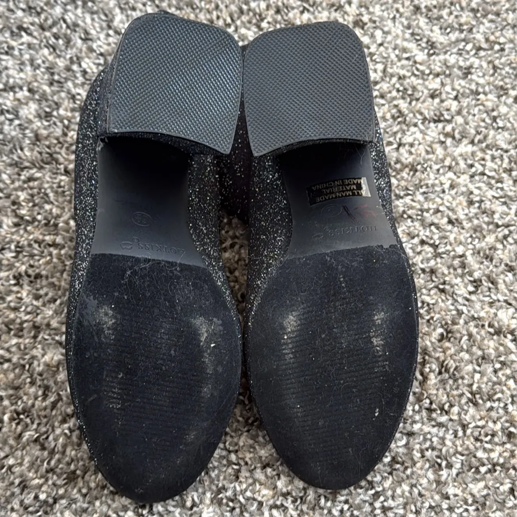 Hot Kiss Glitter Ankle Boots - Image 8