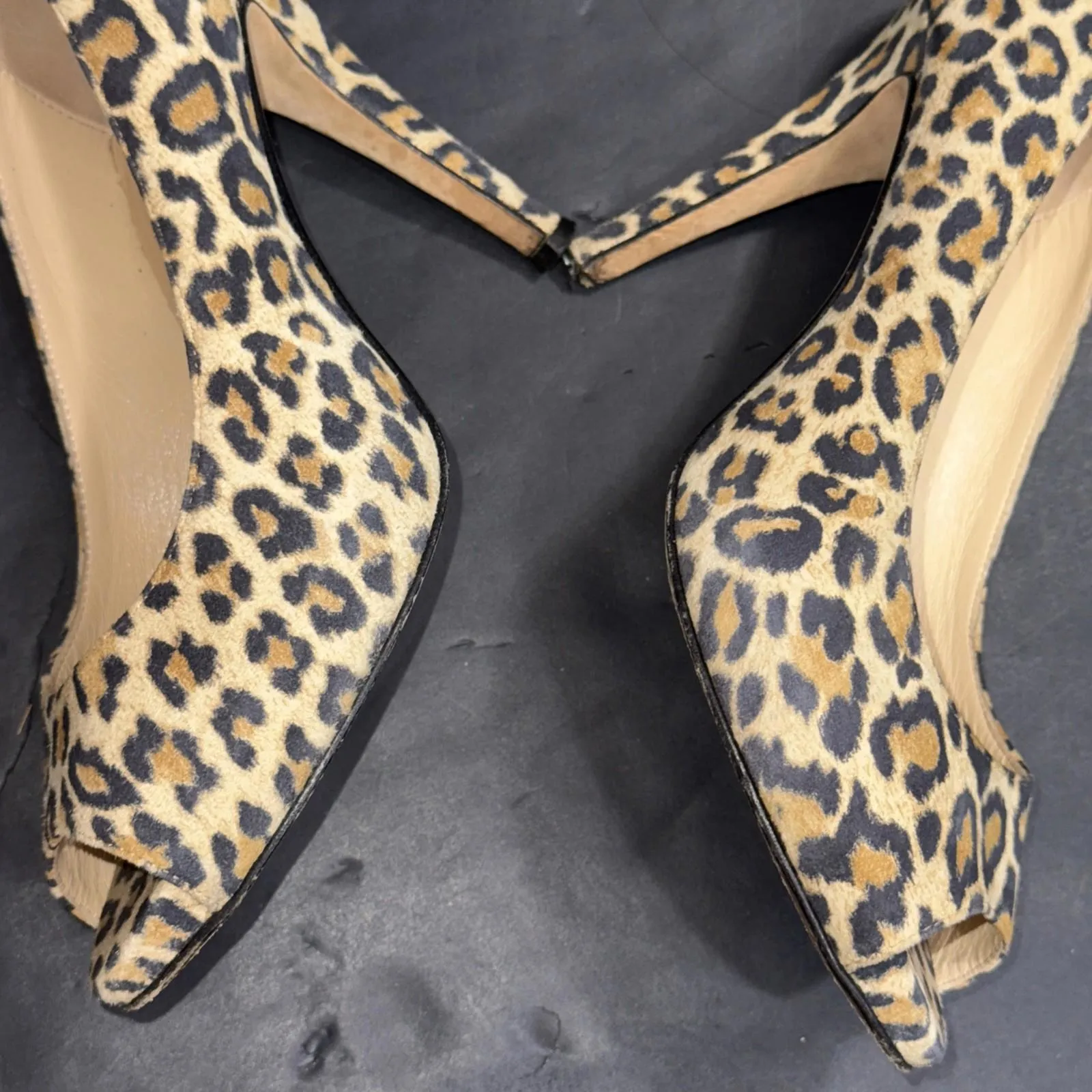 BUTTER Preppy Designer Y2K Style Cheetah Print Suede Pumps Sz 7 - Image 12