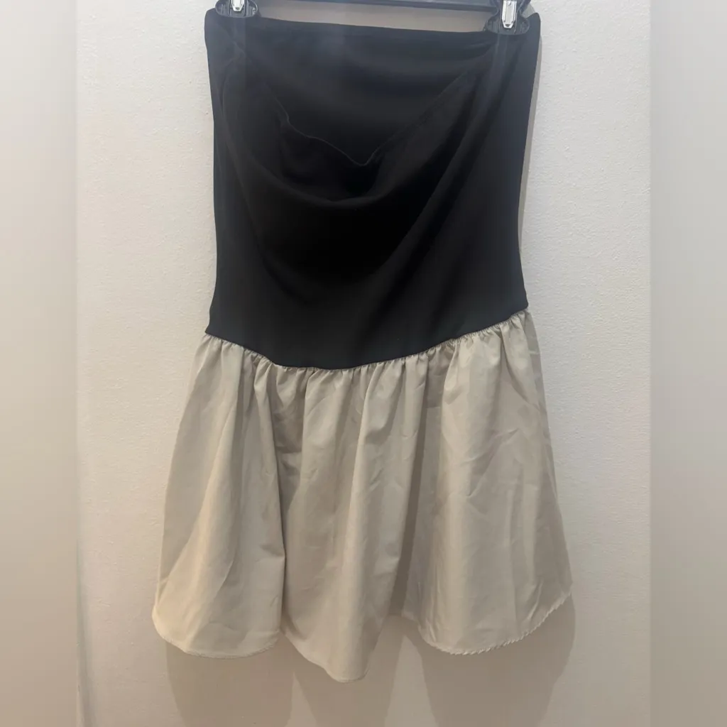 Strapless mini dress - Image 3