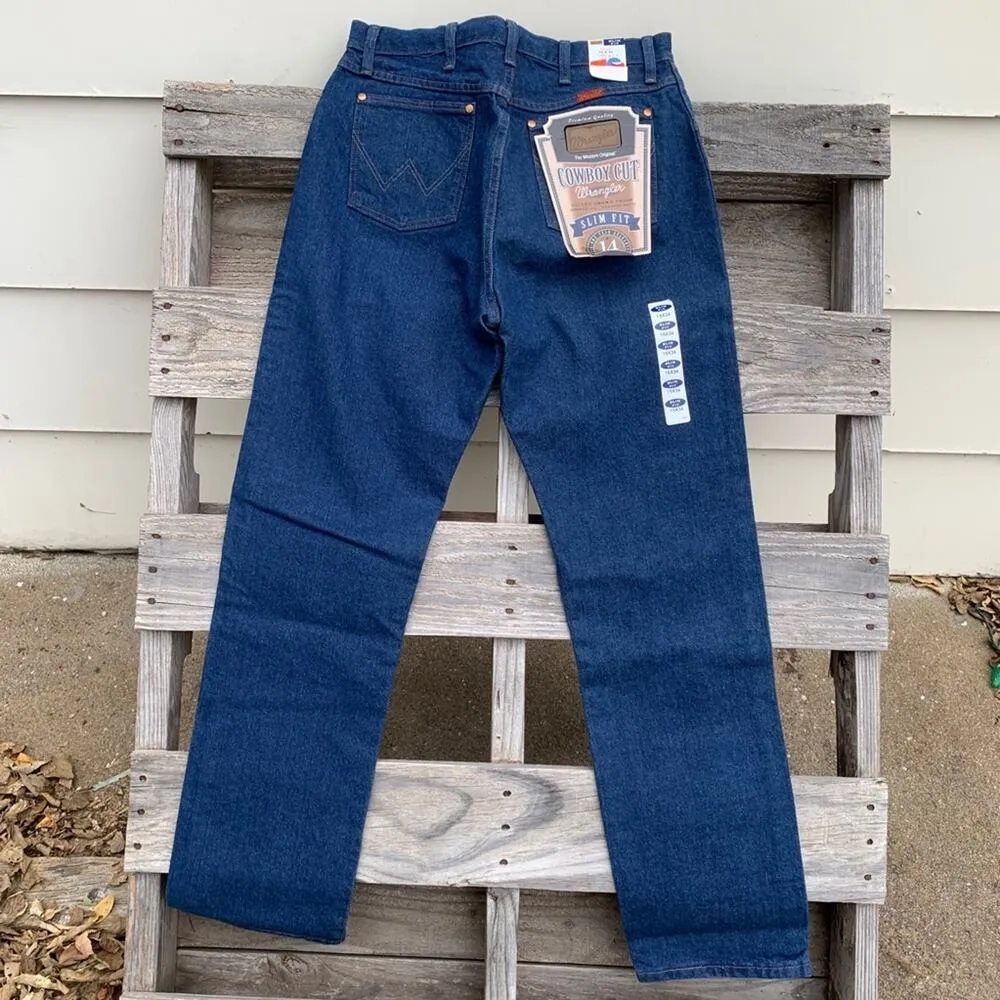 Vintage Wrangler women’s cowgirl wedgie mom jeans 15x34 NWT - Image 3