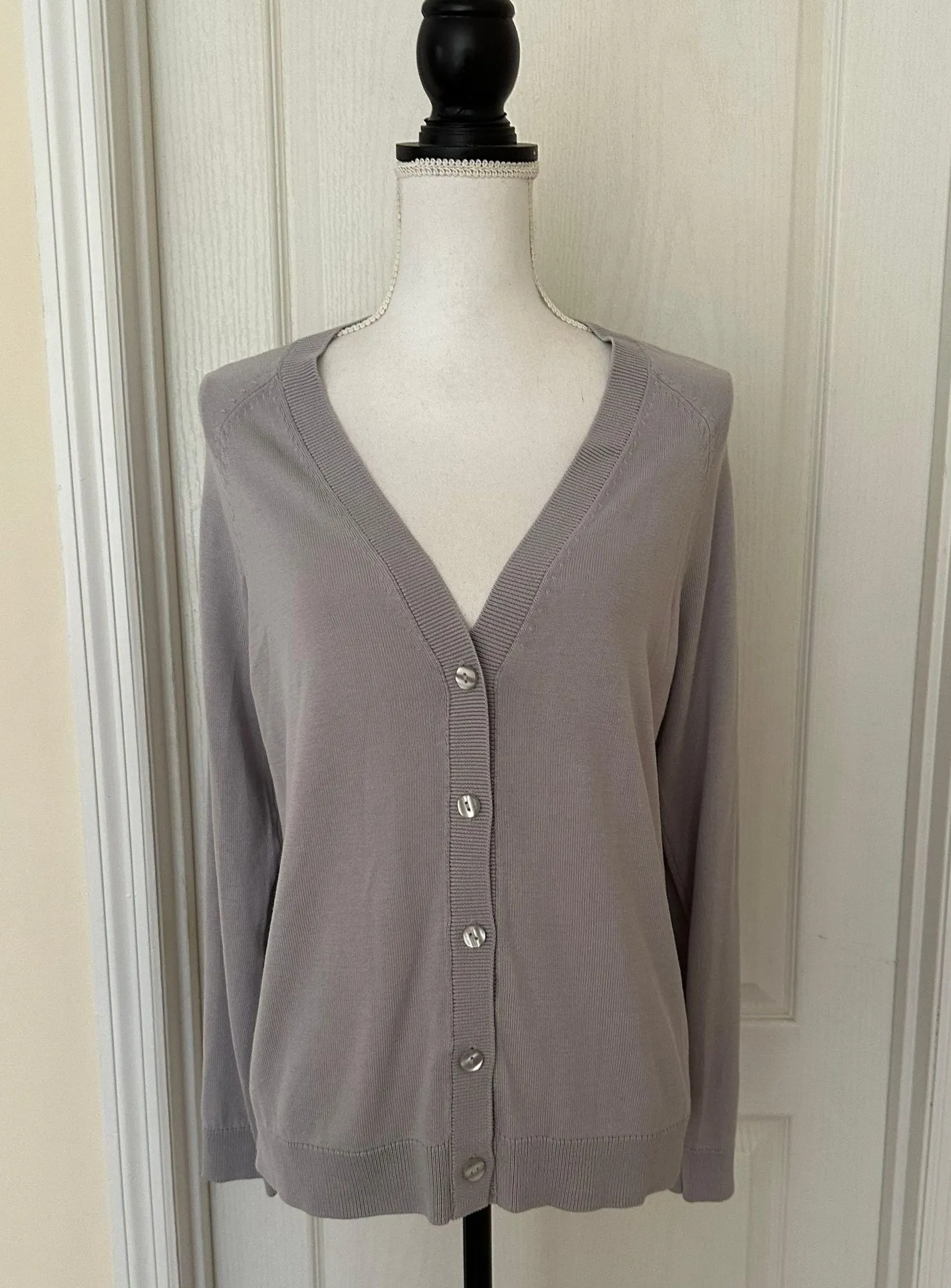 NWT  Woman’s Organic Cotton Gray Jacket, Sz S - Image 13