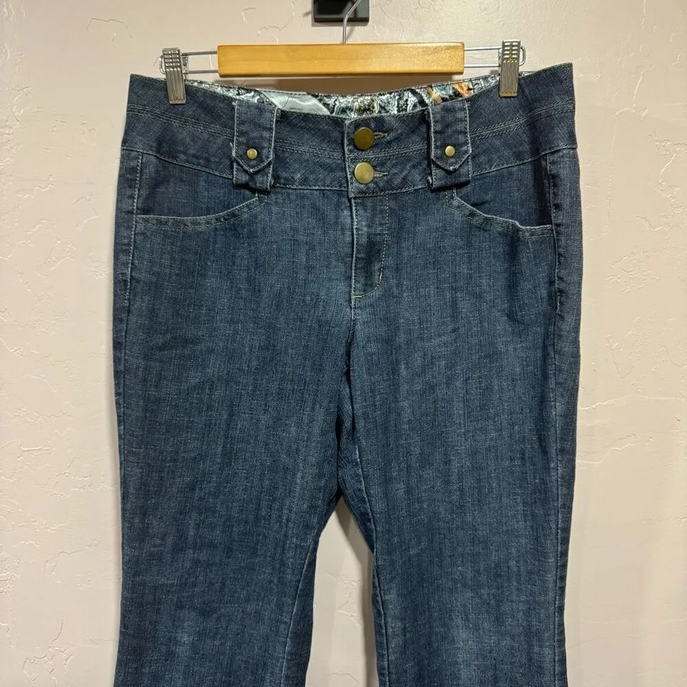 JW Style Size 12 Denim Jeans Bootcut Blue - Image 2