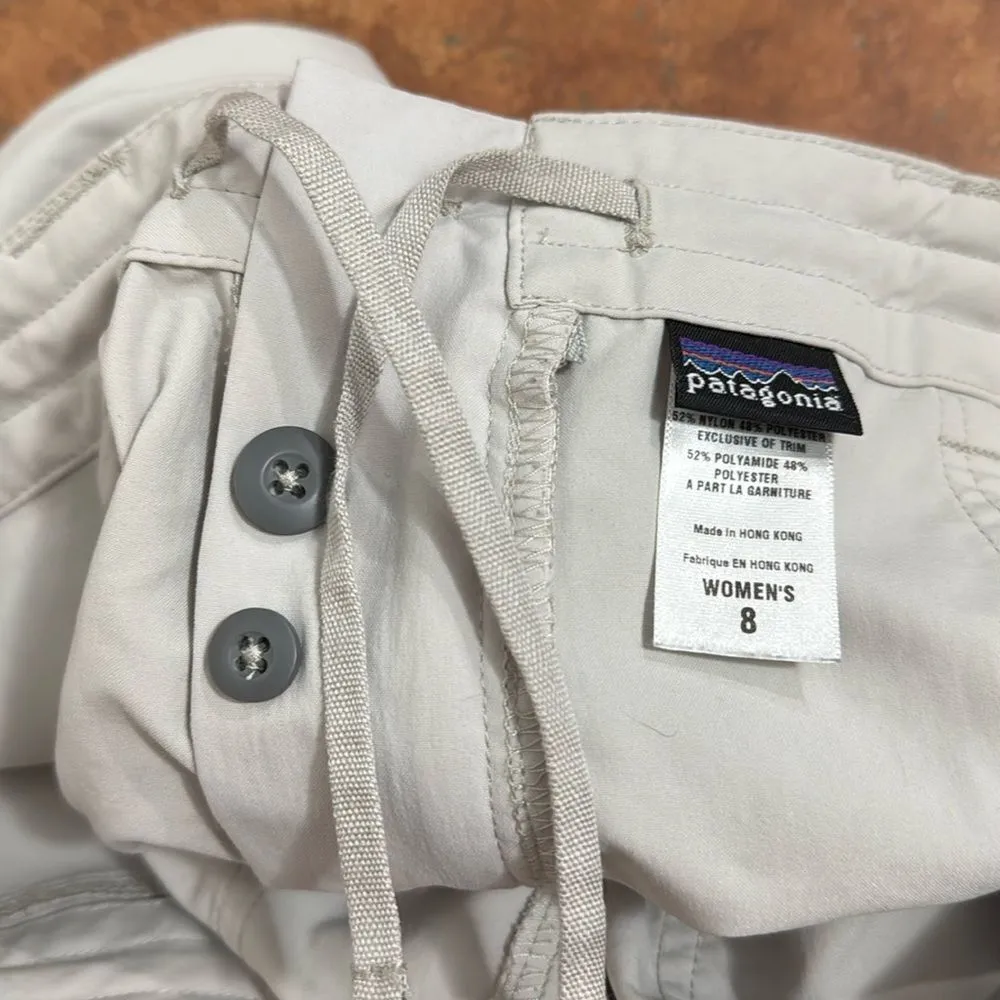 Patagonia Women's Inter-Continental Capilene Pants Fog Outdoors Size 8 - Image 8