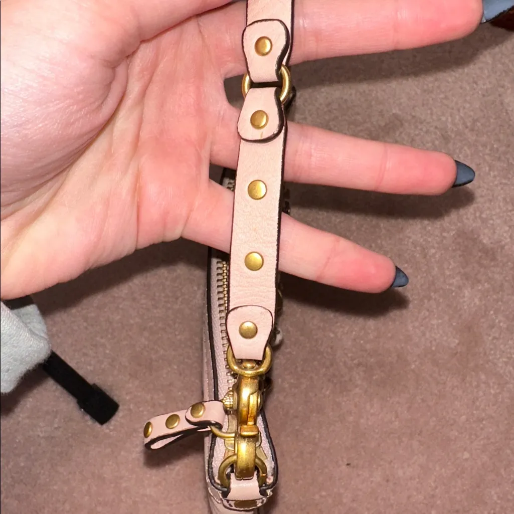 Vintage Juicy Couture Pink Mini Charm Bag Gold Hardware Y2K - Image 4