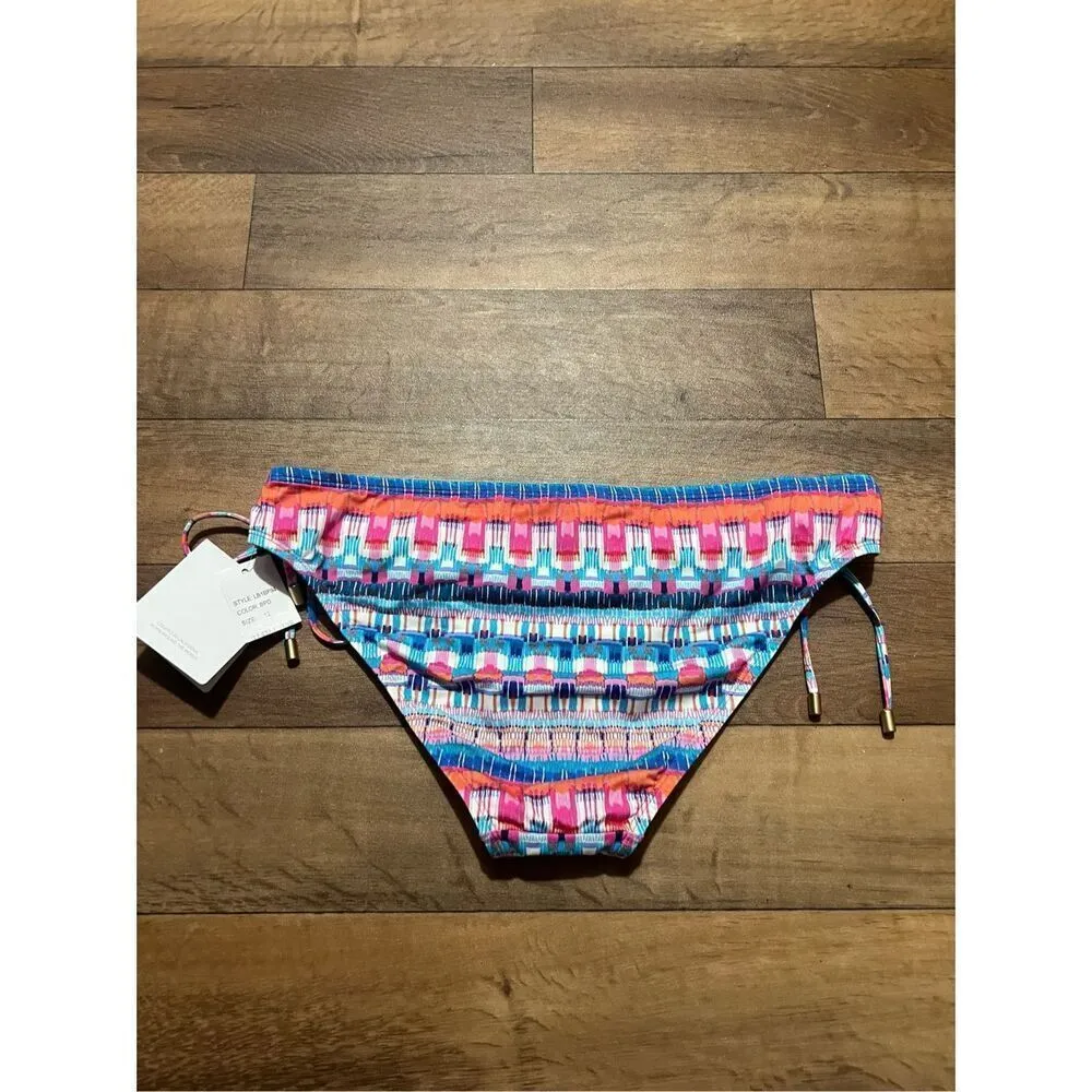 La Blanca Multicolored Patterned Swimsuit Bottom Woman’s Size 12 NEW - Image 7
