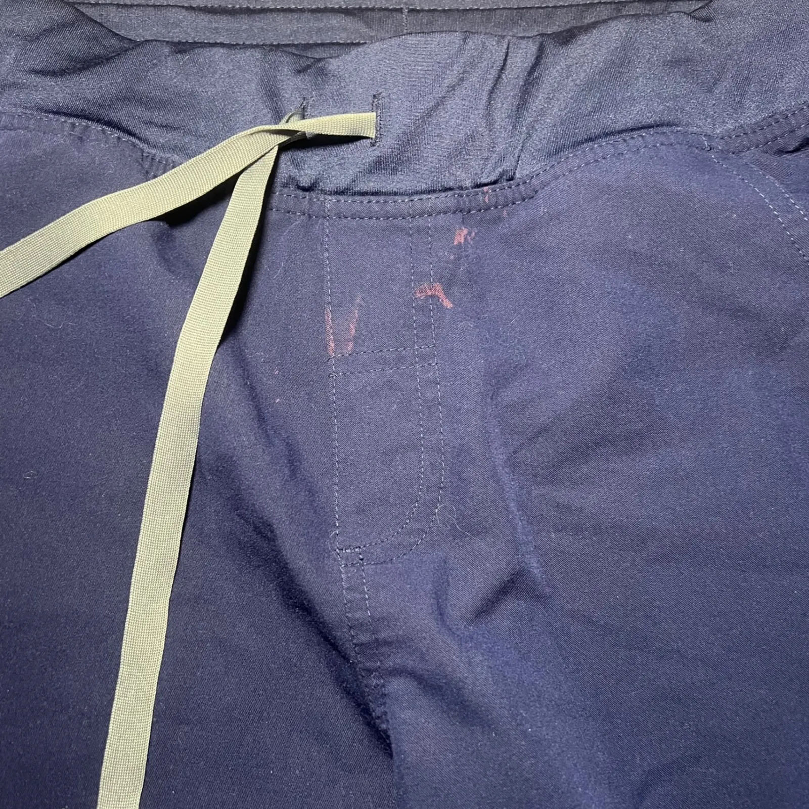 Figs Kade Cargo Scrub Pants Womens Large Tall Blue Technical Collection T21004 - Image 3