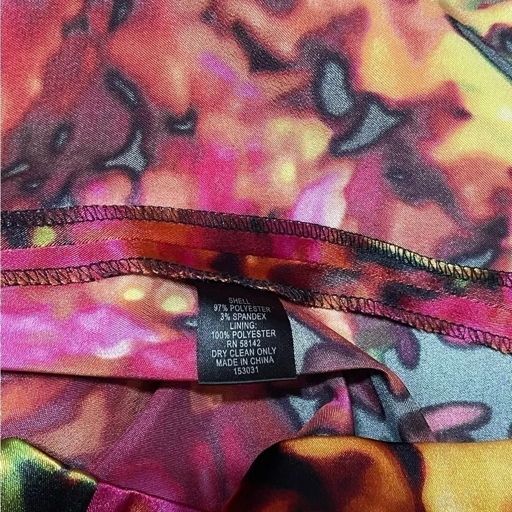 London Style Nights Party Floral Sleeveless Midi Dress Size 8 (Fits like a 4/6) - Image 11