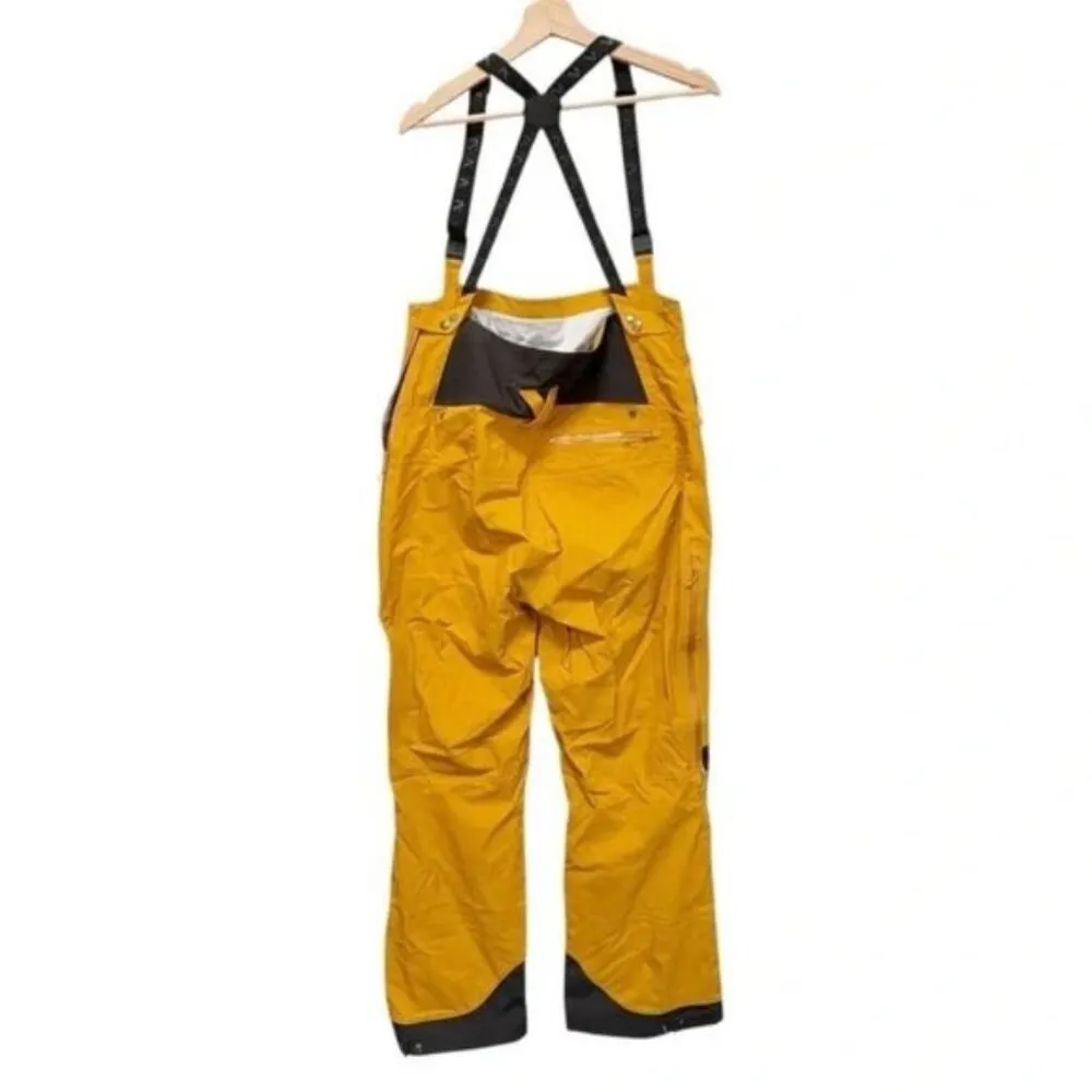 Flylow Siren Bib Snow Ski Pants Size Small NEW Orange - Image 4