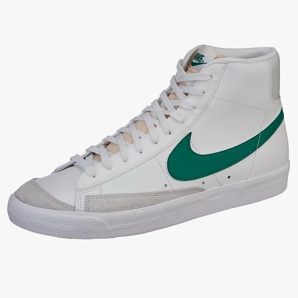 Nike Blazer Mid '77 Vintage (BQ6806-127, Summit White/Photon Dust) Green- Size 9 - Image 2
