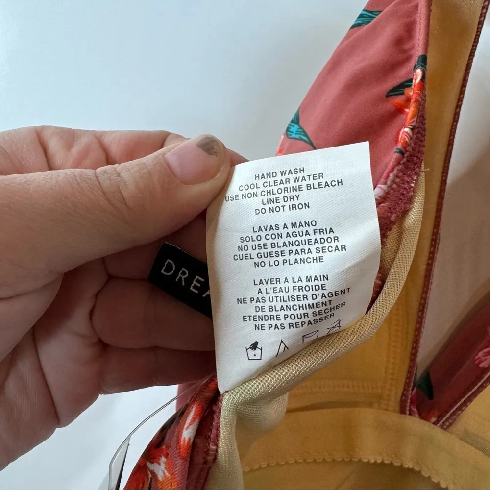 Dreamsuit by Miracle Brands NWT Floral Halter Neck‎ One Piece Swimsuit Size 10 - Image 7