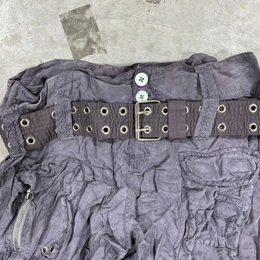 NEW PETE & GRETA by JOHNNY WAS IRON CARGO PANTS SZ 10 - Image 2