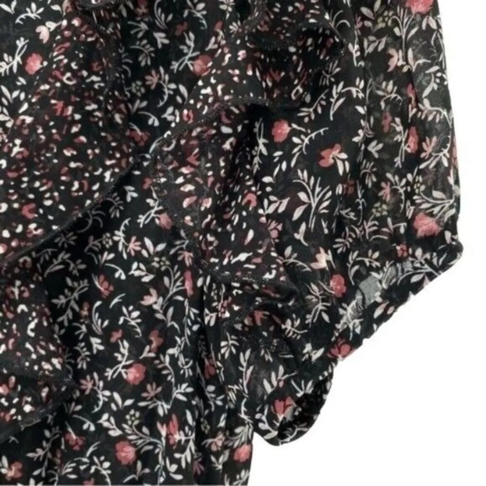 Knox Rose Floral Prairie Tiered Midi Dress Country House Chic - Image 7