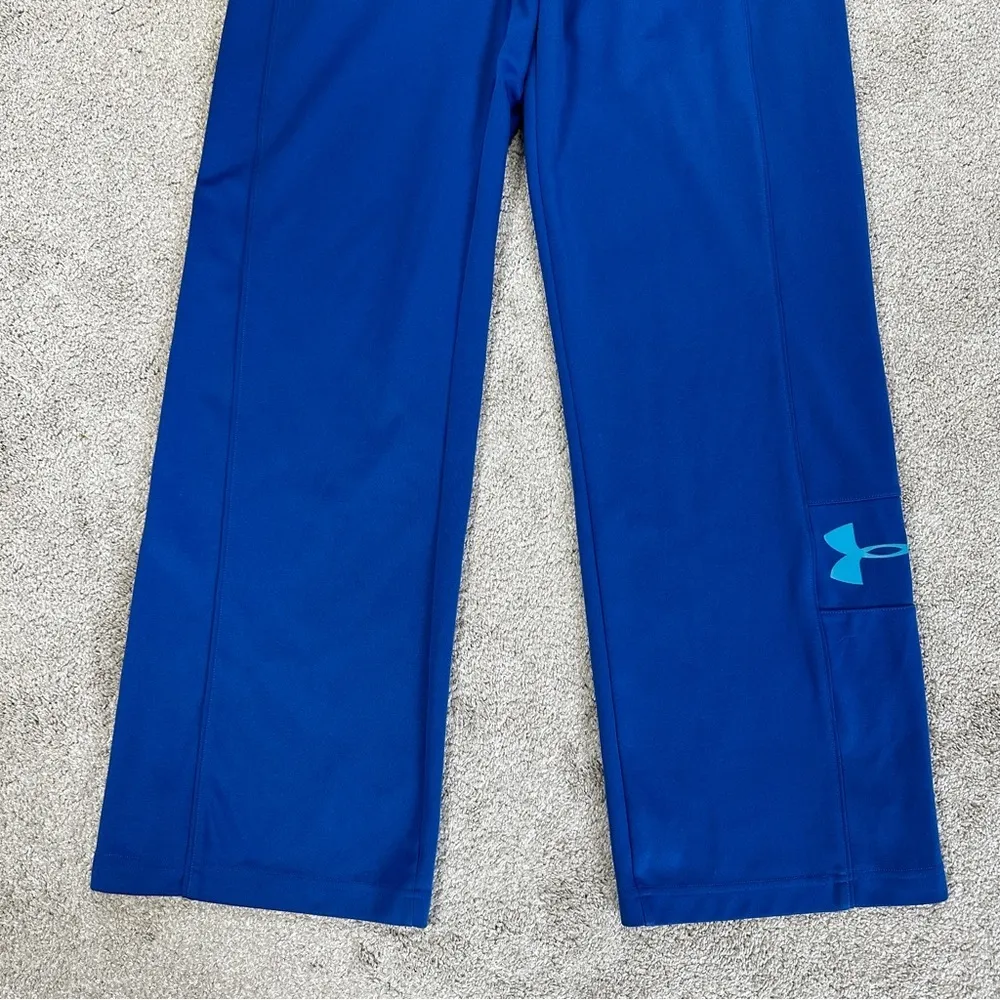 Under Armour Women’s All Season Gear Sweat Track Pants Pull On Outdoor in Blue S - Image 5