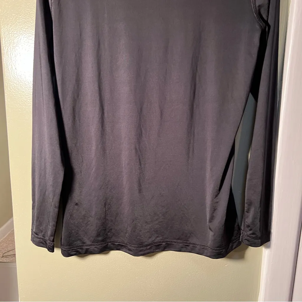 Lands’ End Long Sleeve T-Shirt Crewneck Black M 8-10 - Image 8