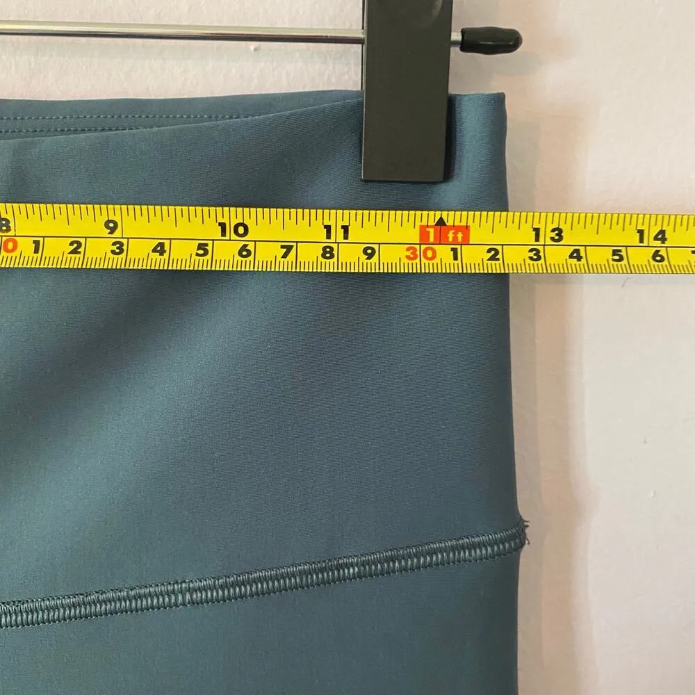 TnAction Aritzia Women's size Medium Blue High Rise Leggings Tights - Image 7