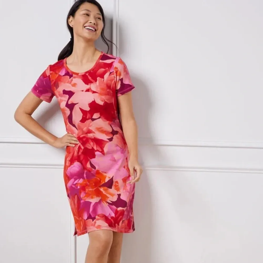 T by Talbot TERRY CREWNECK DRESS - Image 2