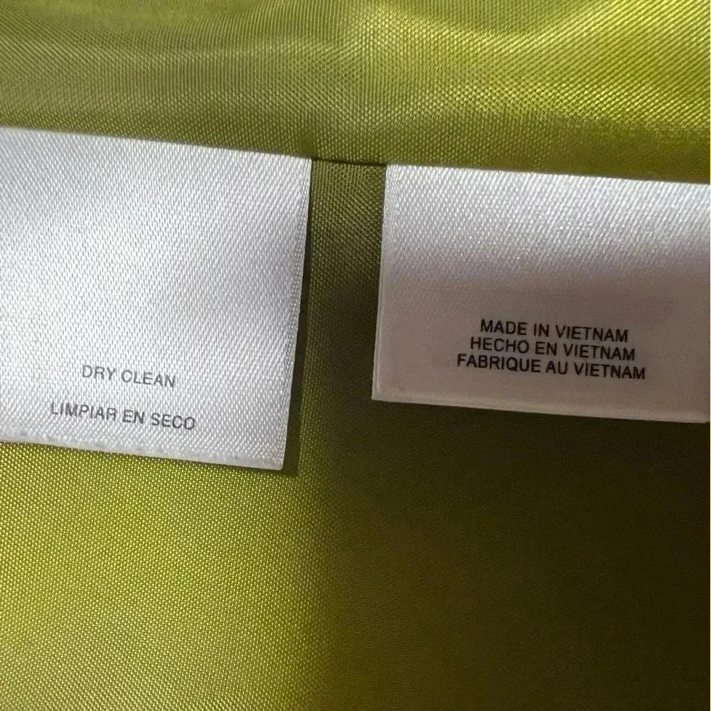 Kasper, woman blazer, size 4P, green, for work and special occasion,one button - Image 5